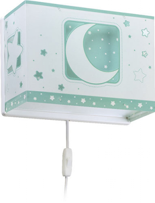 Дитяче бра Dalber MOONLIGHT Green 63238H