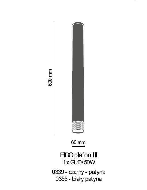 Точковий світильник Amplex EIDO 0339 (8254)