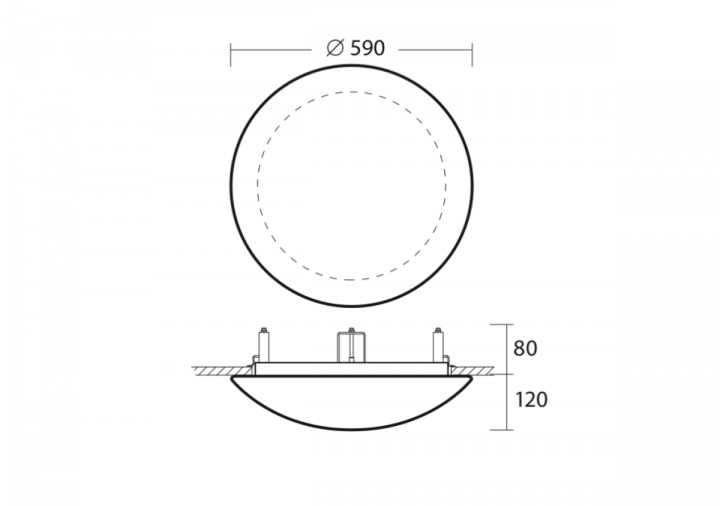 Стельовий світильник Osmont AURA V9 59372 фото