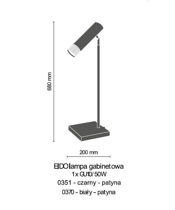 Настільна лампа Amplex EIDO 0370 (8279)