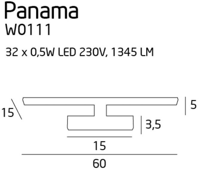 Бра MAXlight PANAMA W0111